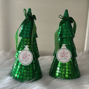 Target Bullseye Playground Christmas 2024 DISCO TREE  set of 2